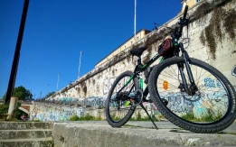 Bici Legnano nero verde