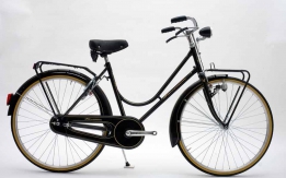 Recuperata bicicletta da donna anni 50 con freni a bacchetta